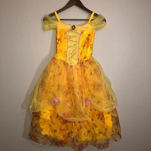 Girls Belle Beauty and Beast Princess Dress 9/10
